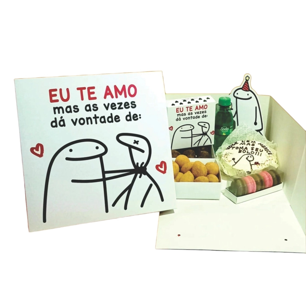 1 Festa na Caixa - FLORKS - EU TE AMO MAS AS VEZES DA VONTADE DE...