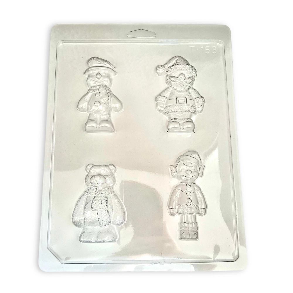 1 forma simples - Personagens de Natal