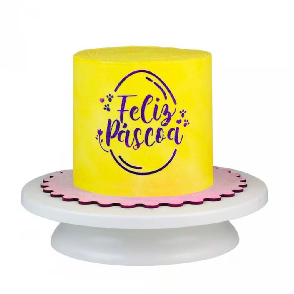 1 Stencil grande - Feliz Páscoa