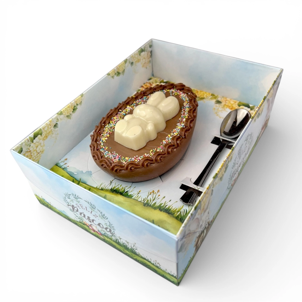 10 Caixas para 1 Ovo de 250, 350 ou 500g - Coleção Páscoa da Positividade