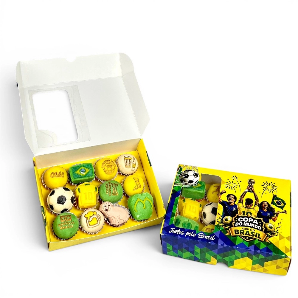10 Caixas para 12 doces - COPA do MUNDO