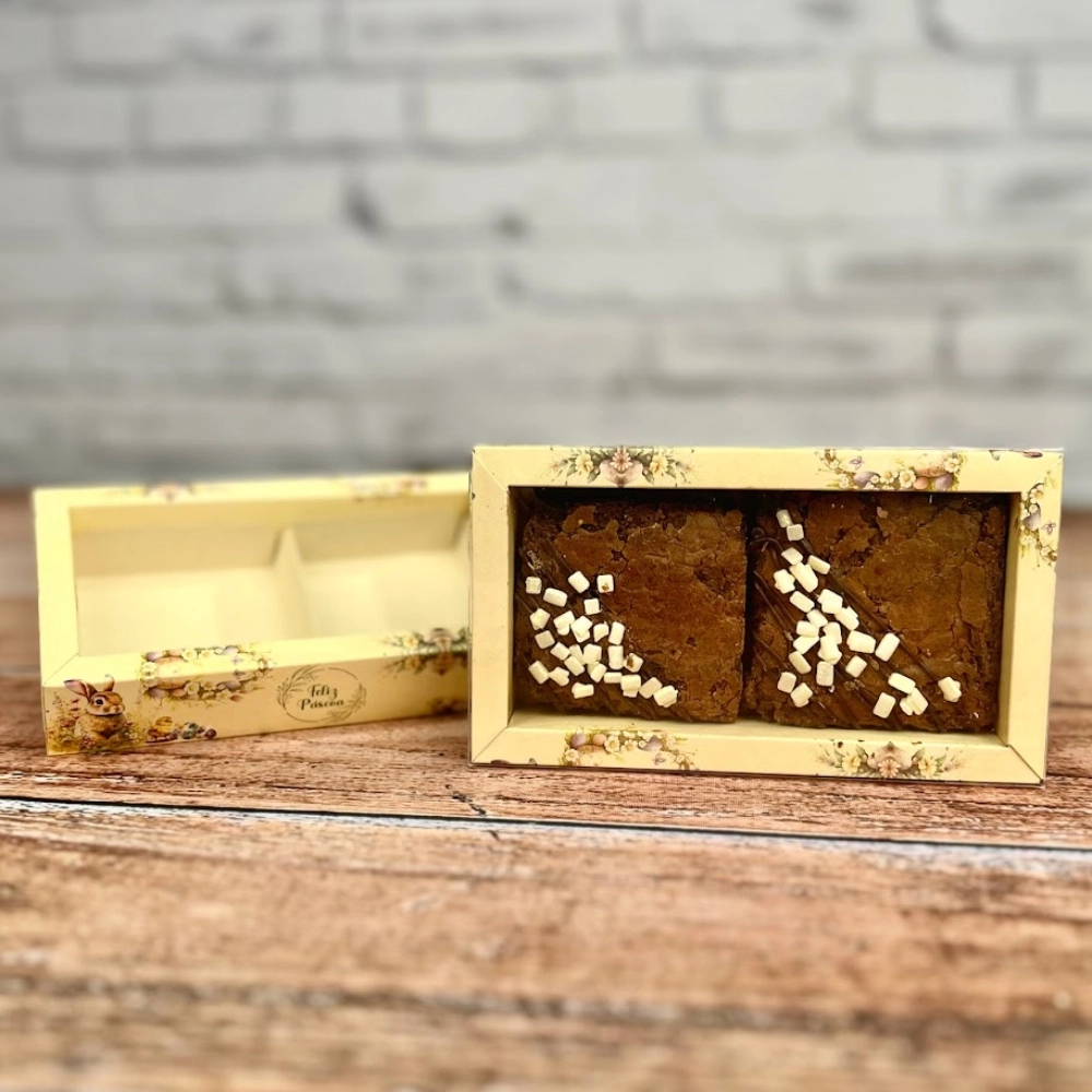 10 Caixas para 2 Brownies - Coleção Renascer