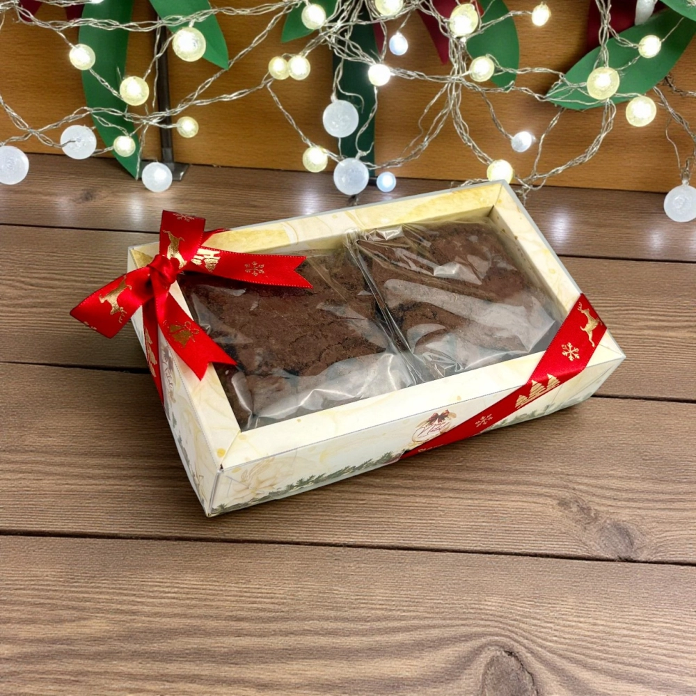 10 Caixas para 2 Brownies - Coleção Natal em poesia -Natal 2025