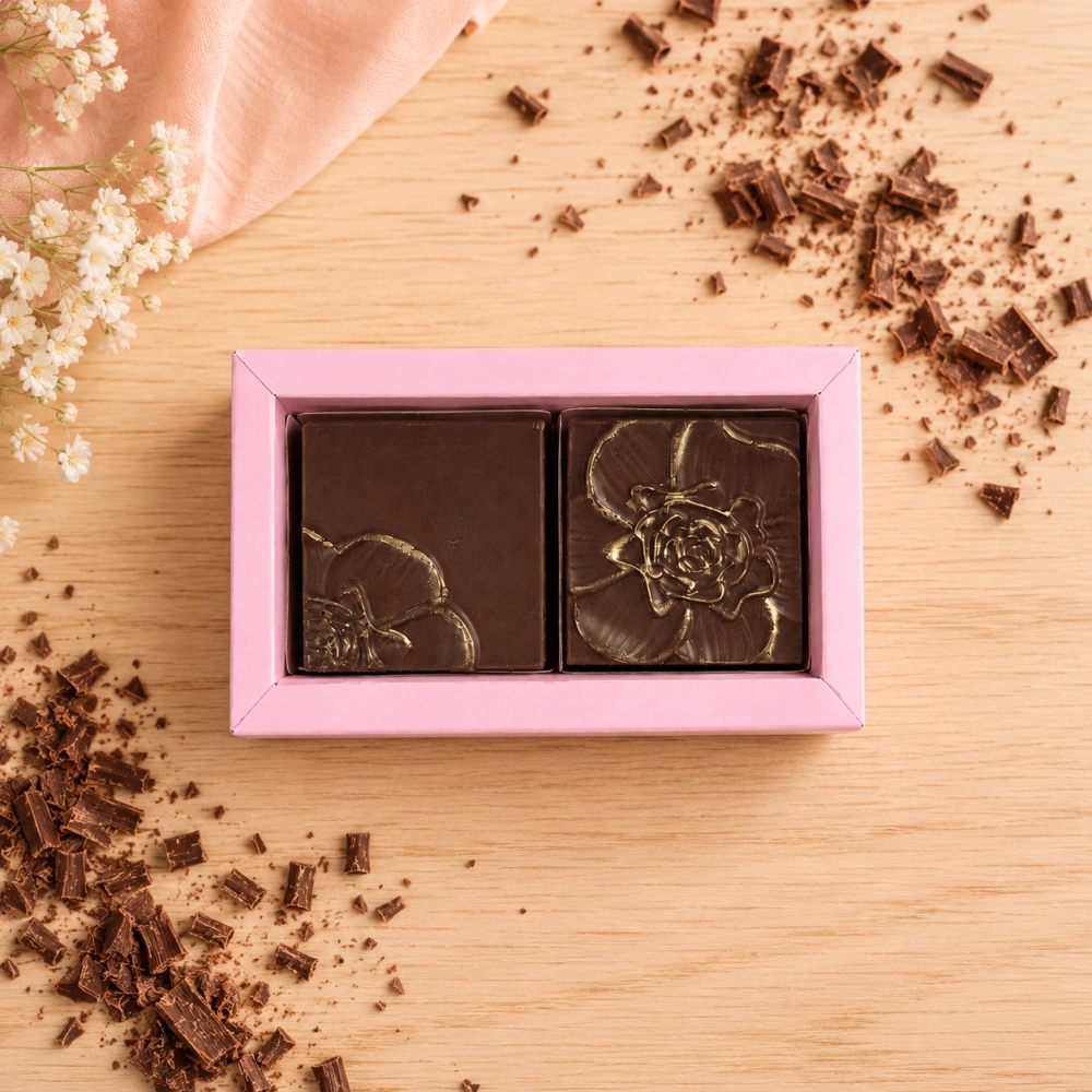 10 Caixas para 2 Pães de Mel - Rosa