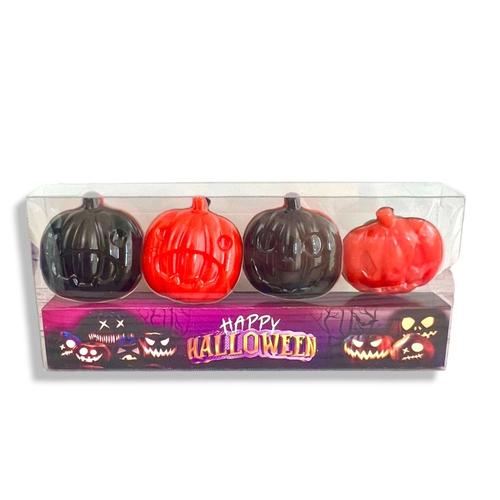 10 Caixas para 4 abóboras de Chocolate - Halloween