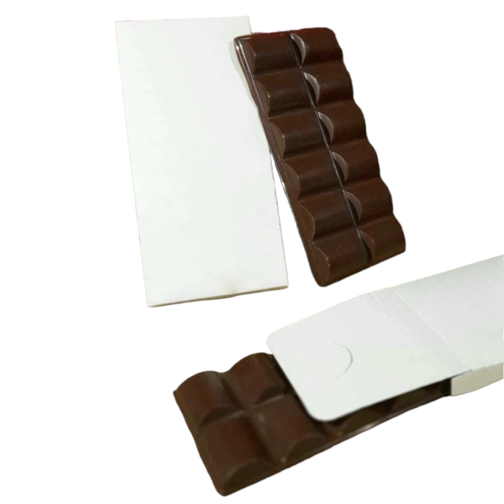 10 Caixas para Barra de chocolate tipo Suflair sem impressão