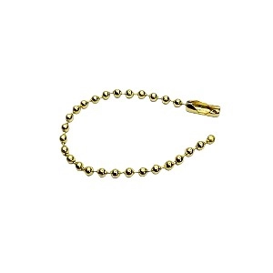 10 Correntes Bolinha DOURADA - Natal 2025