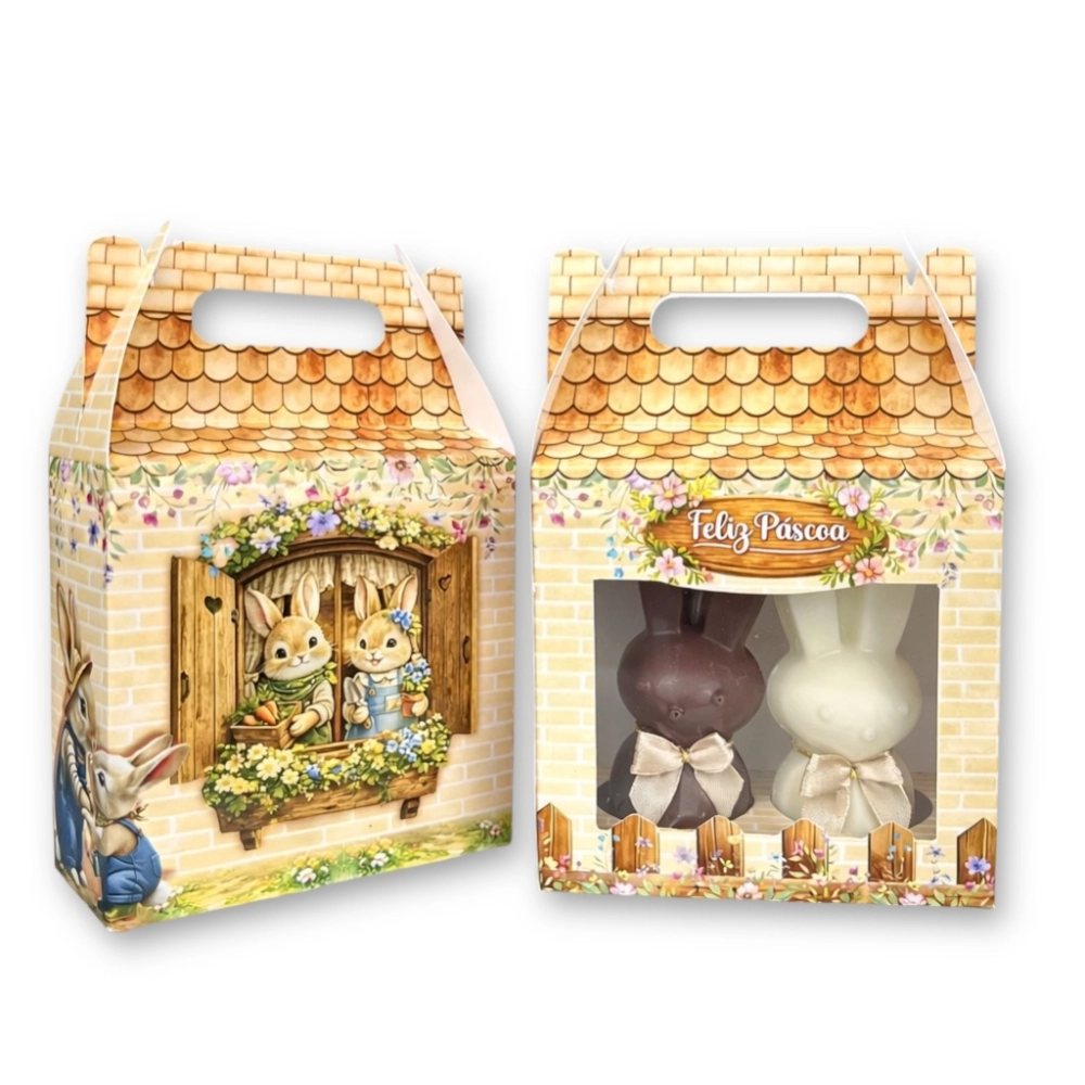 10 embalagens Morada dos Coelhos - Coleção Páscoa da Colheita