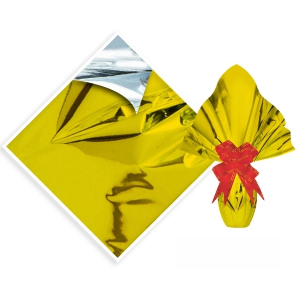 10 Envelopes p/ Ovos de 100g e 150g Fácil Manuseio - Ouro