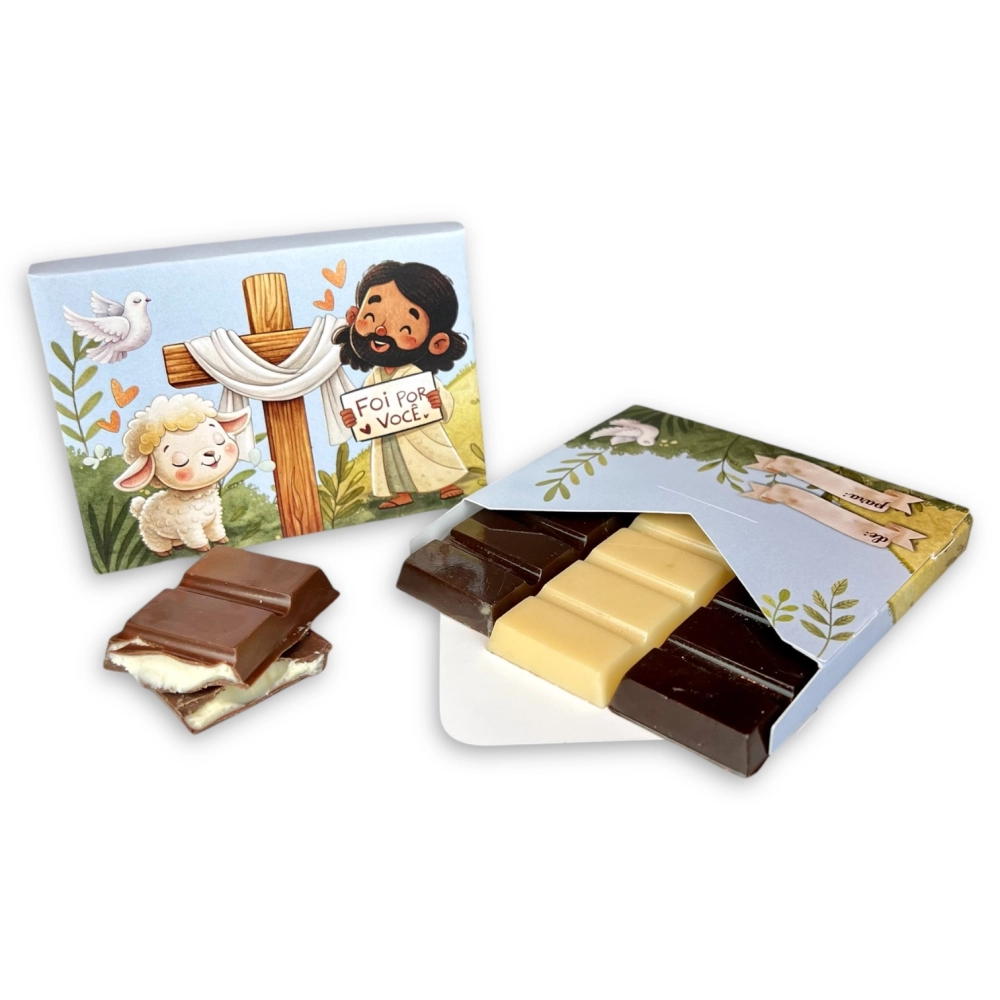 12 Envelopes para 3 tabletes - Cristão - Foi por você