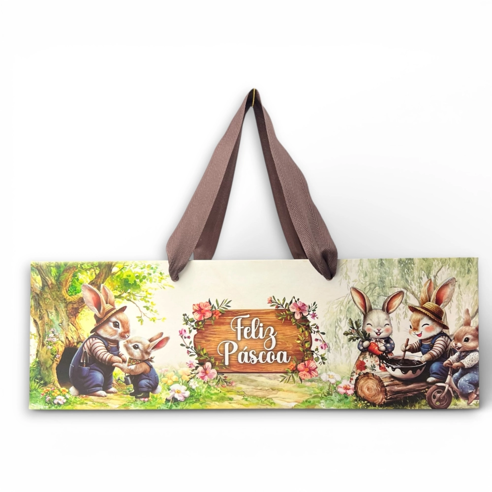 10 Sacolas 30x15 - Coleção Páscoa da Colheita