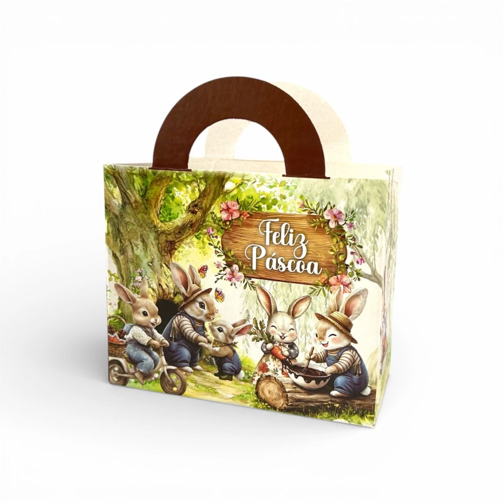 10 Sacolinhas 12x6x10 - Páscoa da Colheita