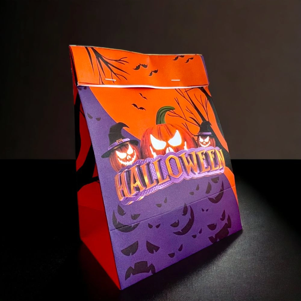 10 Sacos p/ Delivery 16x10x24 - Halloween