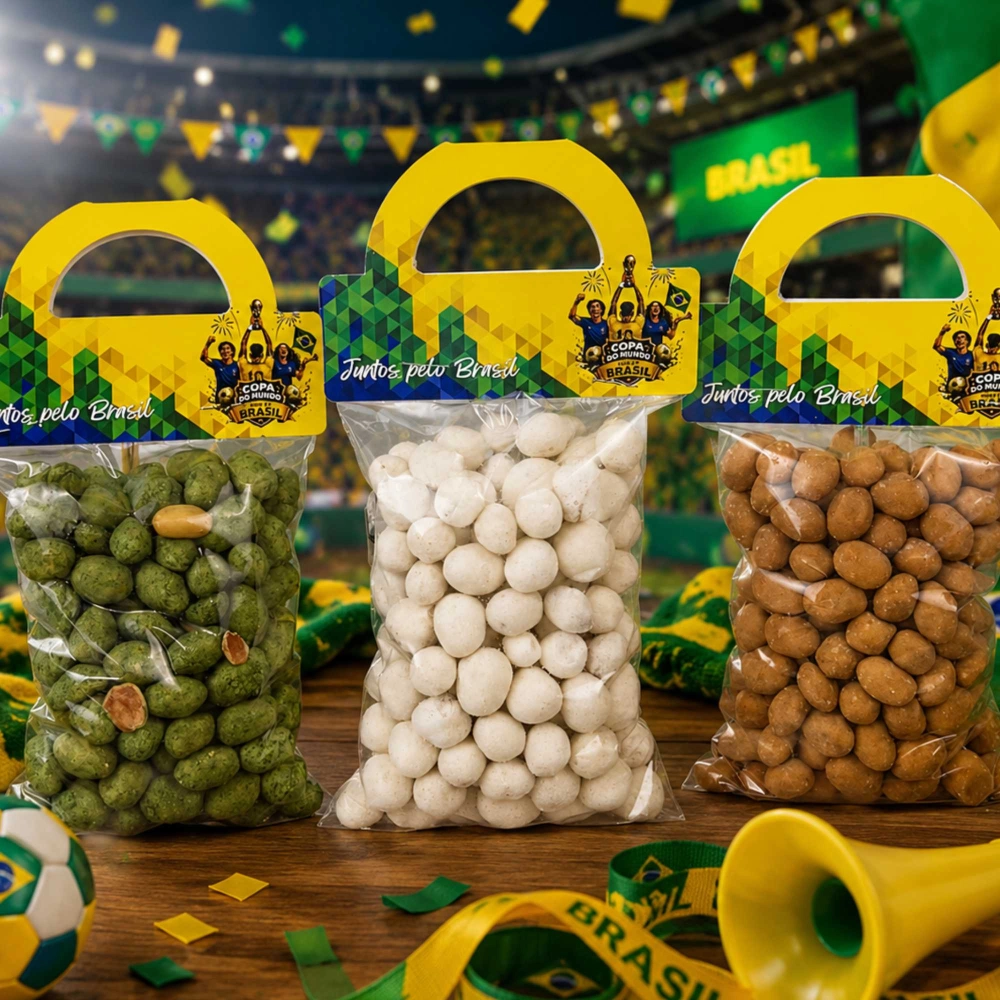 10 Solapas com Saquinhos 10x15 - COPA