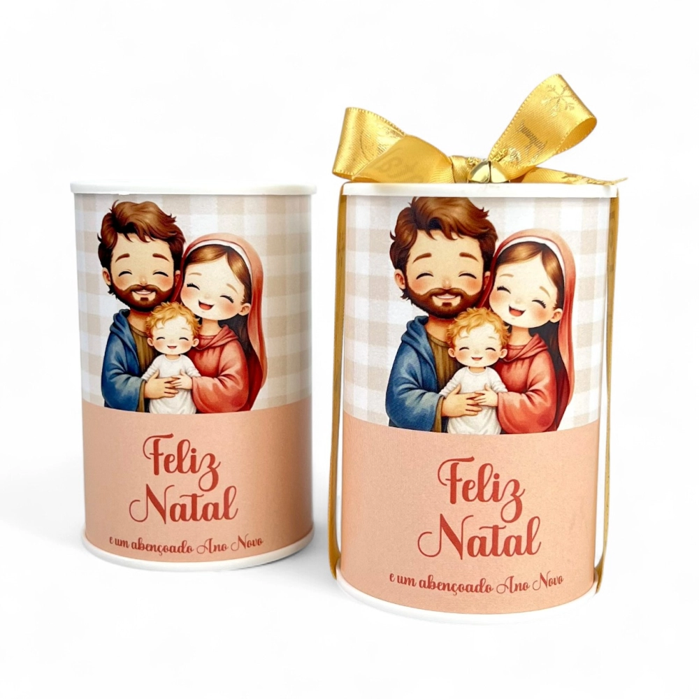 10 Tubolatas - Coleção Cristã - Sagrada Família - Natal 2025