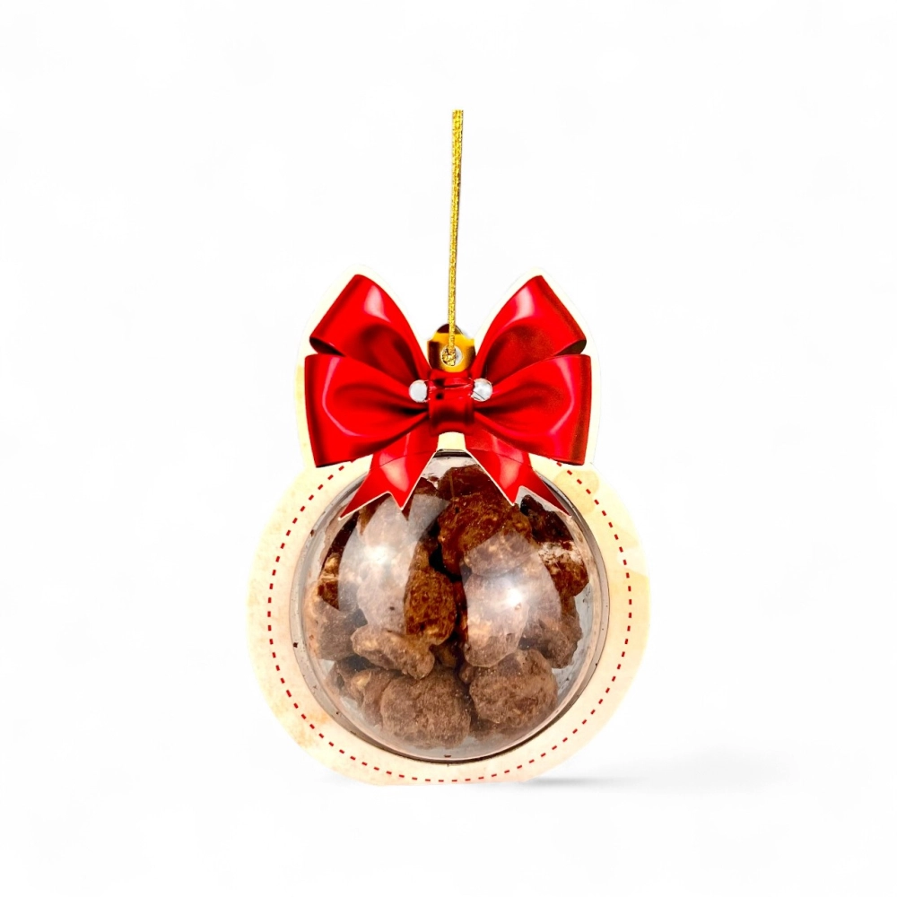 12 Bolinhas Plásticas + Cartela - Coleção Vila do Noel - Natal 2025