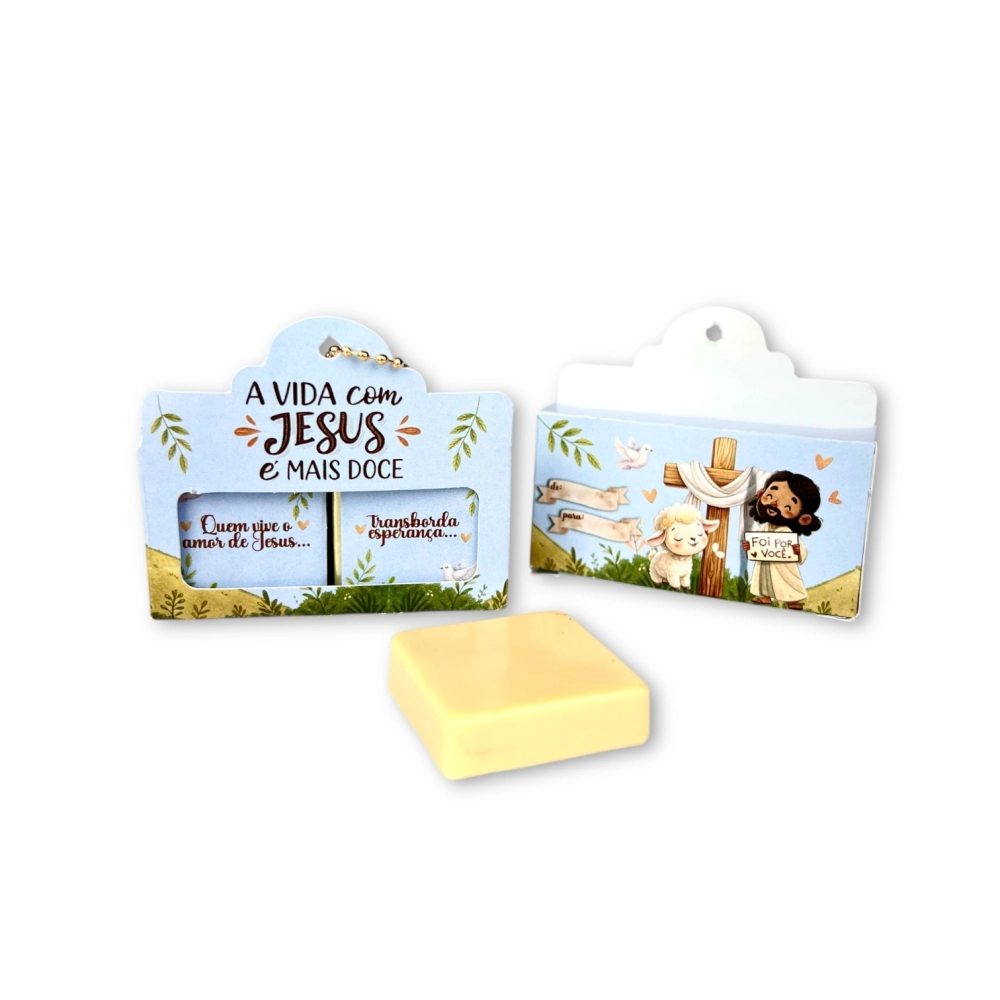 10 embalagens p/ 2 tabletinhos - Cristão - Foi por você