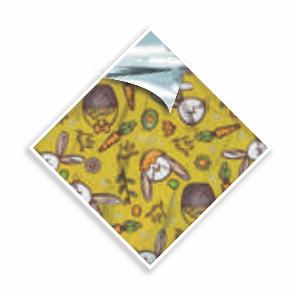 25 Envelopes p/ Ovos de 100g e 150g Fácil Manuseio - Kids Amarelo