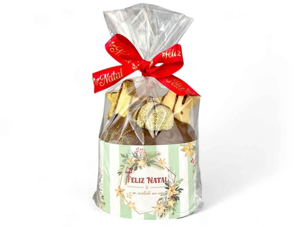 50 Sacos para panetone de 100g - Transparente