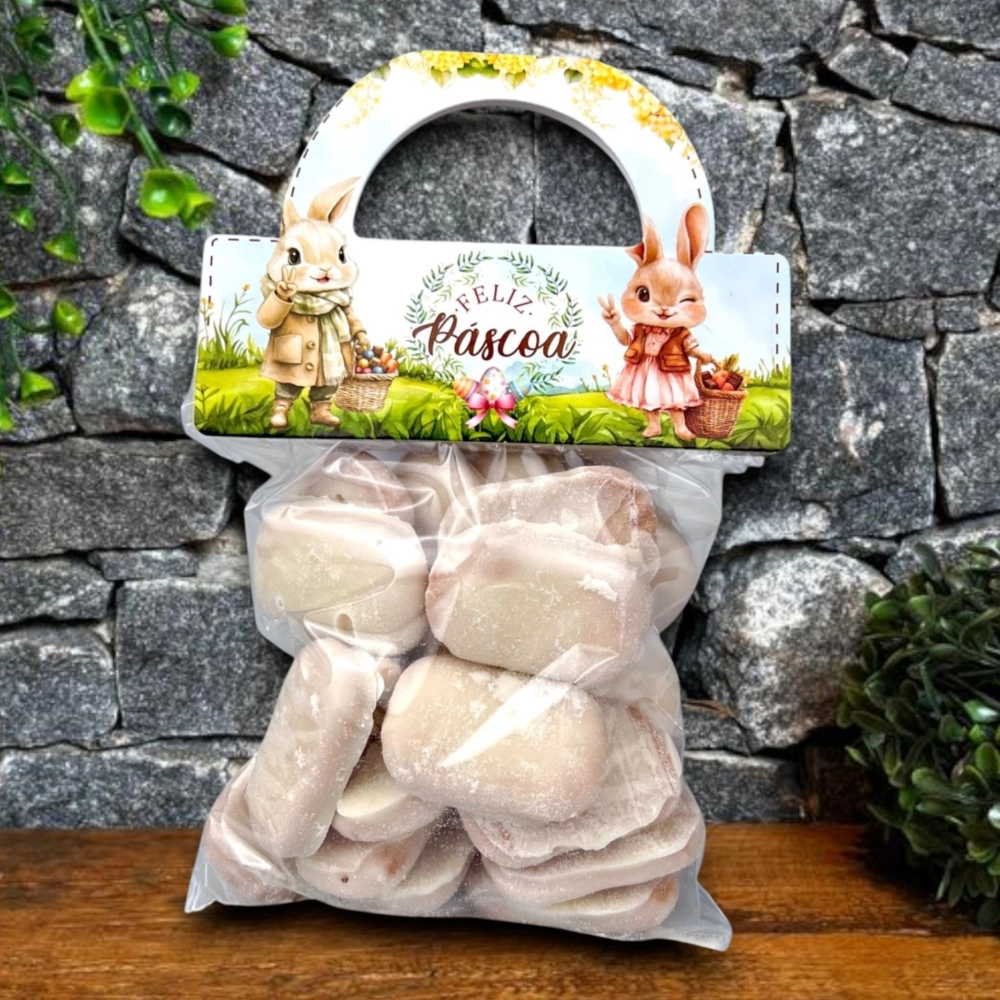 25 Solapas com Saquinhos 10x15 - Coleção  Páscoa da Positividade