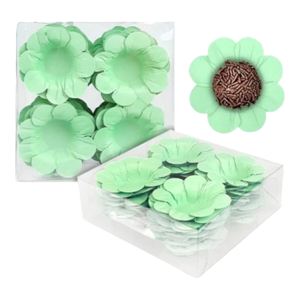 40 forminhas n° 5 ( Margarida) - Candy Menta