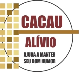 50 Adesivos redondos c/ 2cm - CACAU Alívio