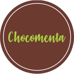 50 Adesivos redondos c/ 2cm - Chocomenta