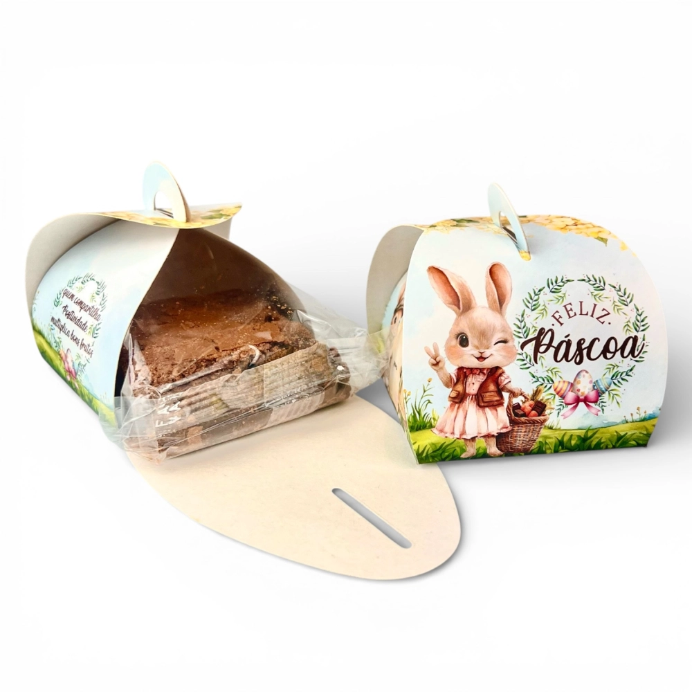50 Embalagens Sacolinha (bem casado) Coleção Páscoa da Positividade
