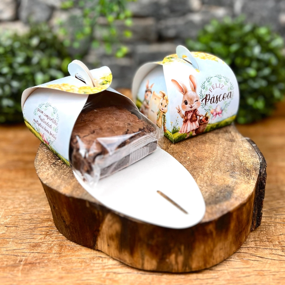 50 Embalagens Sacolinha (bem casado) Coleção Páscoa da Positividade