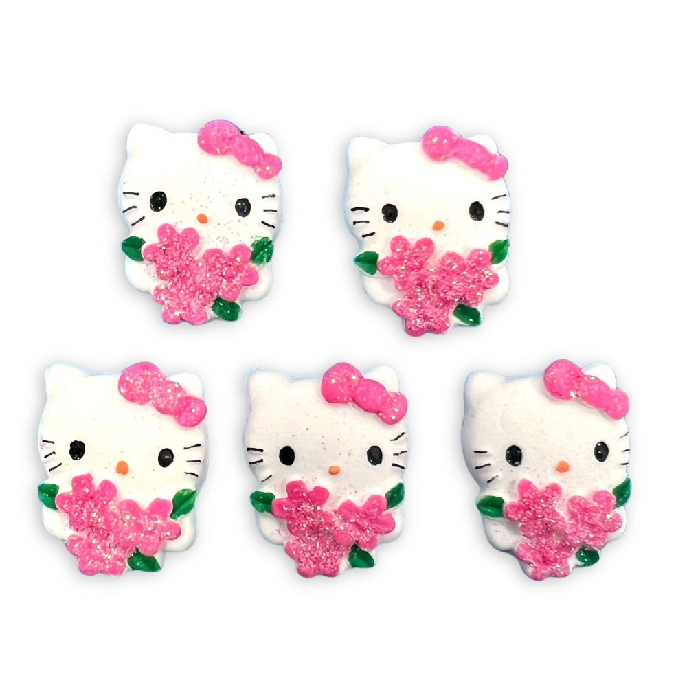Confeitos de Açúcar - Hello Kitty c/ 5 unidades