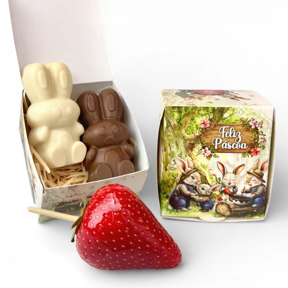 10 Caixas p/ doces Individuais - Páscoa da Colheita