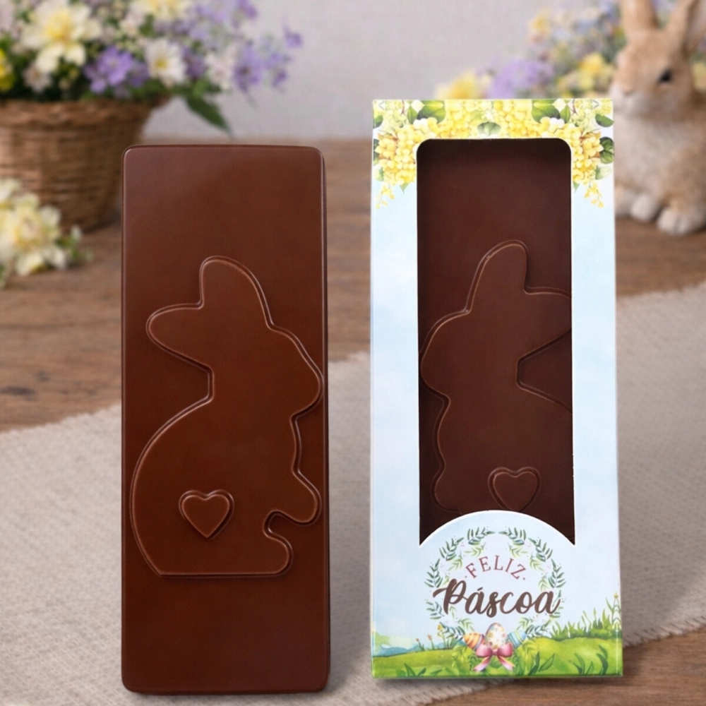 10 Caixas para 1 Barrinha Personagens - Coleção Páscoa da Positividade