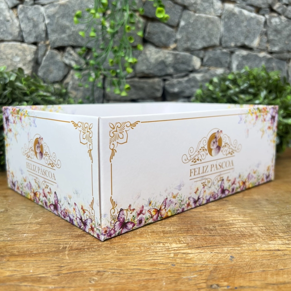 10 Caixas para 1 Ovo de 250, 350 ou 500g - Coleção Páscoa da Transformação