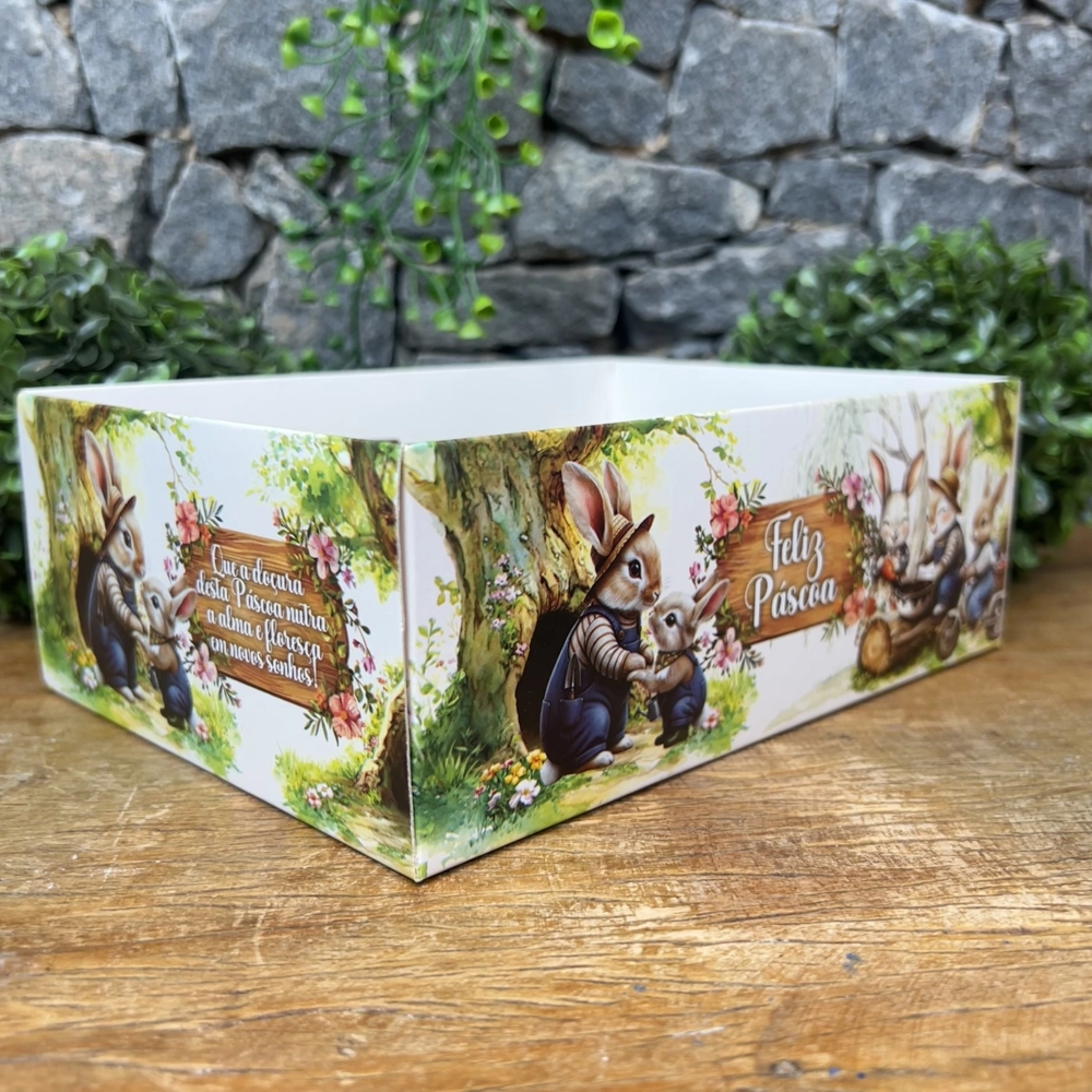 10 Caixas para 2 Ovos de 150 ou 250g - Coleção Páscoa da Colheita