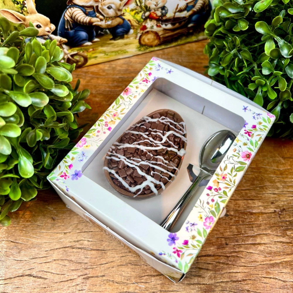 10 Caixas para Ovo de Colher de 50g - Coleção Páscoa da Colheita