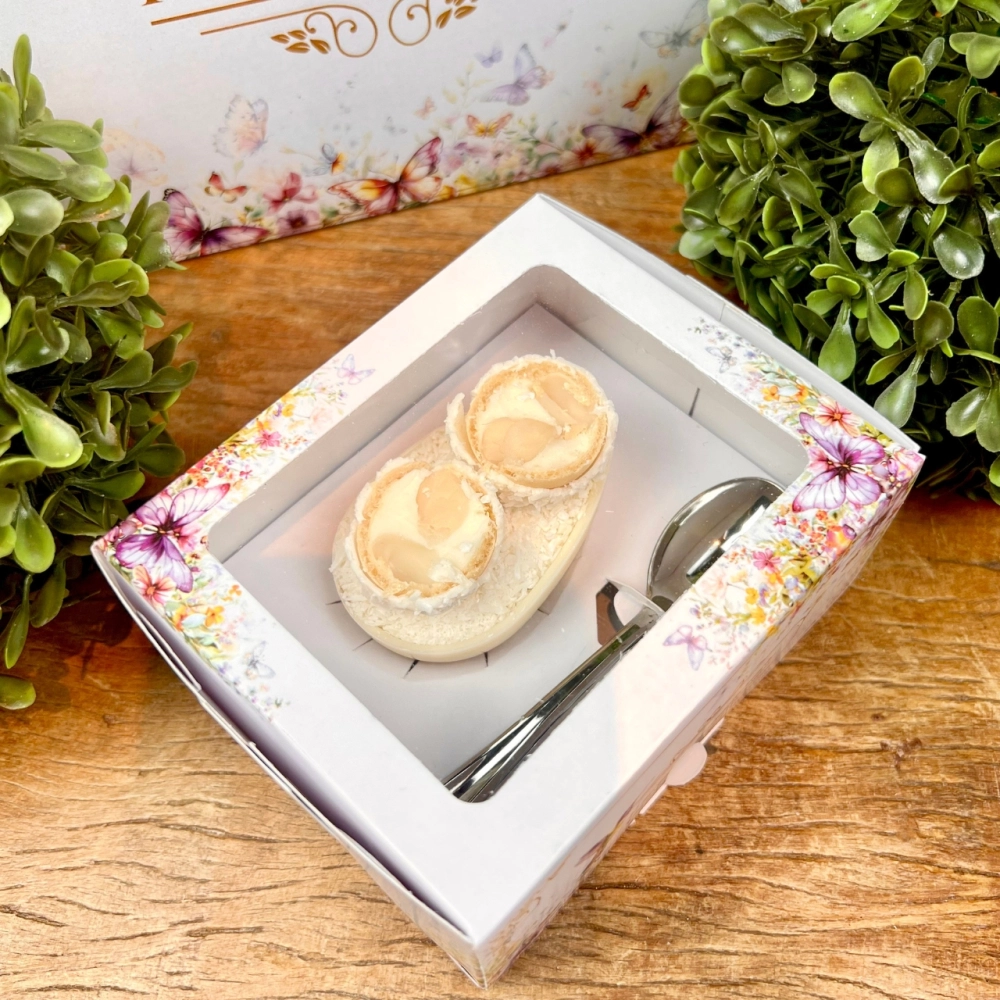 10 Caixas para Ovo de Colher de 50g - Coleção Páscoa da Transformação