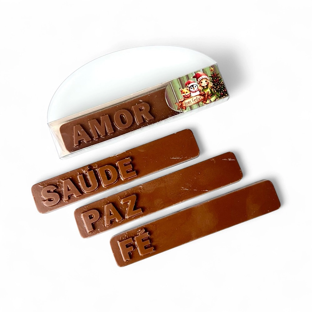 10 Caixas PVC para 1 Barrinha Desejos - Coleção A Magia do Natal - Natal 2025