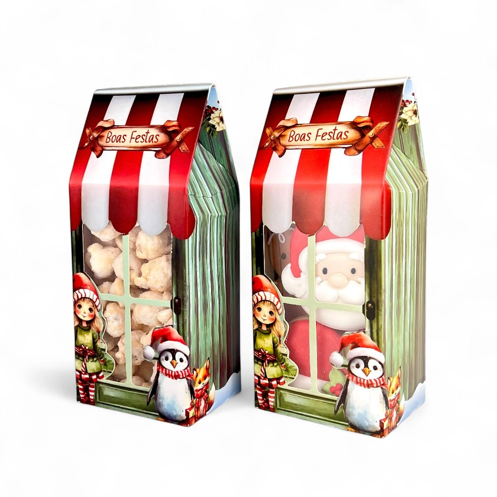 10 Embalagens Multi-Doces - Coleção A Magia do Natal - Natal 2025