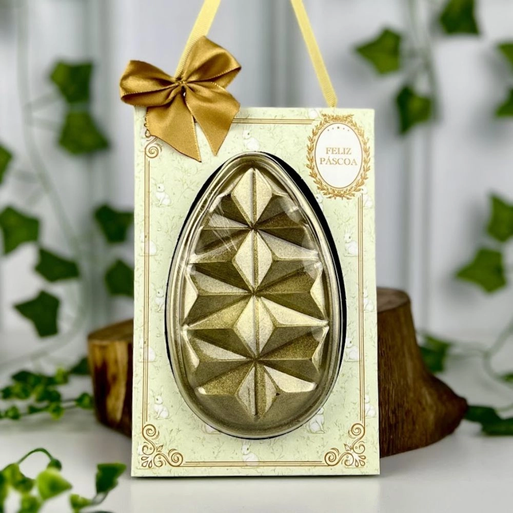 10 Ovos Tablete 3D - Coleção RELÍQUIA - Páscoa 2025