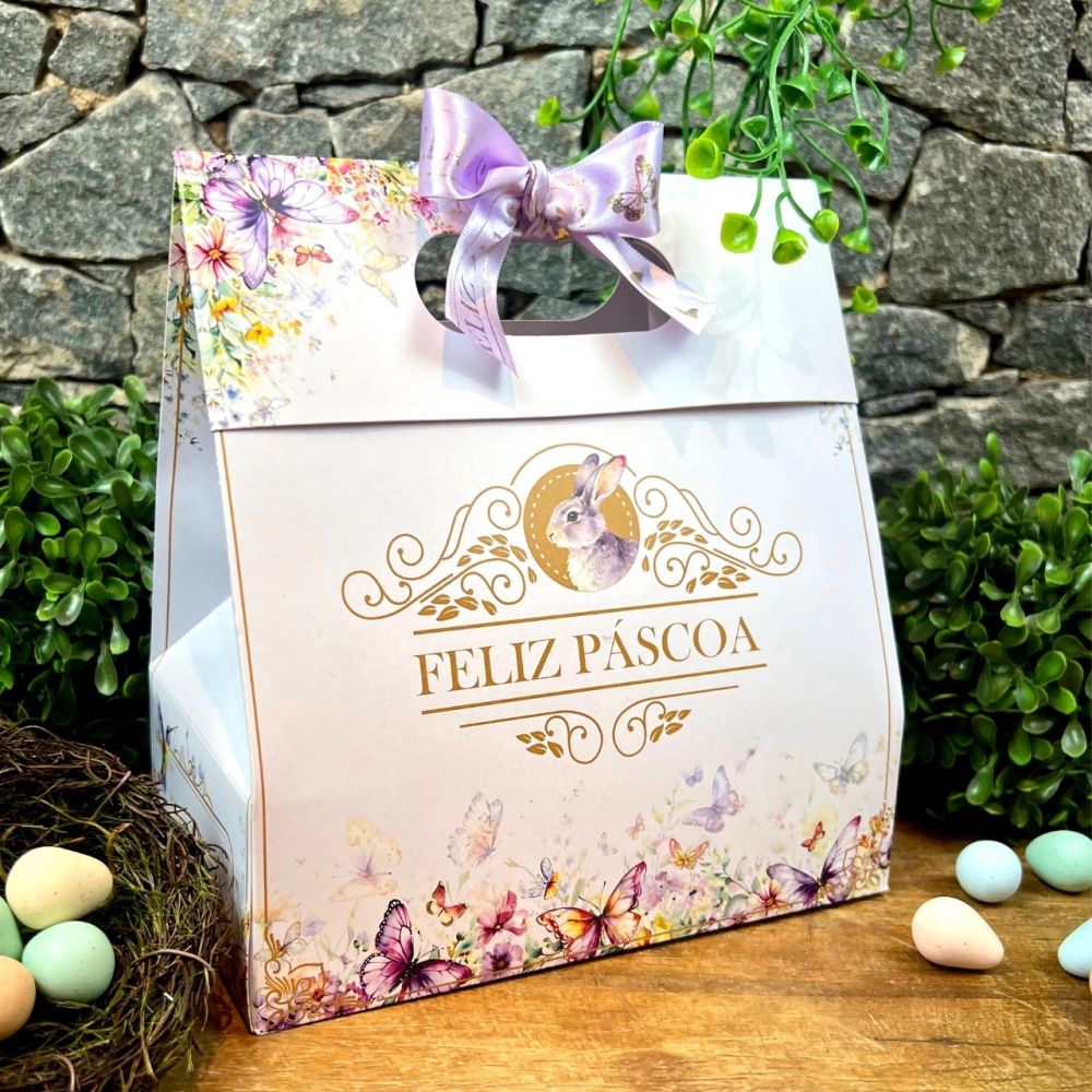 10 Sacolas 17x10 - Coleção Páscoa da Transformação