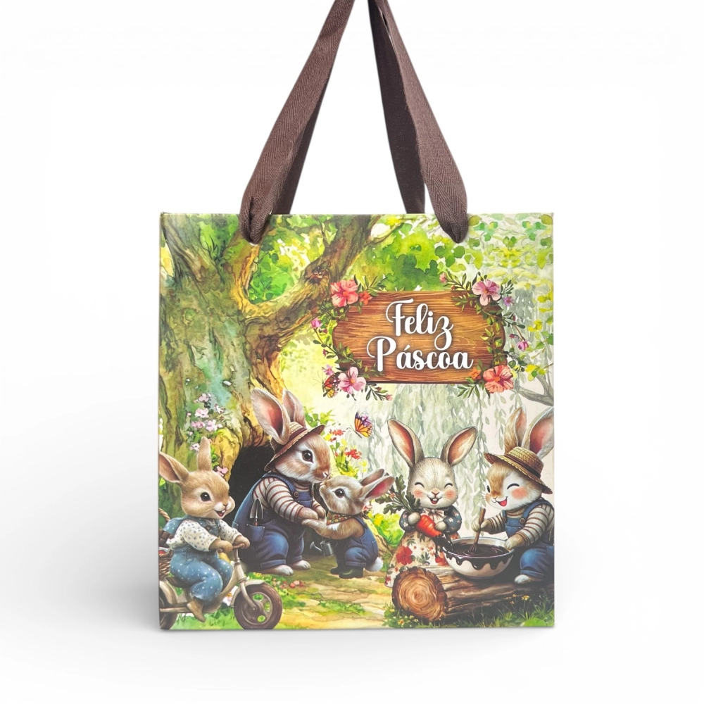10 Sacolas 18x14 - Coleção Páscoa da Colheita