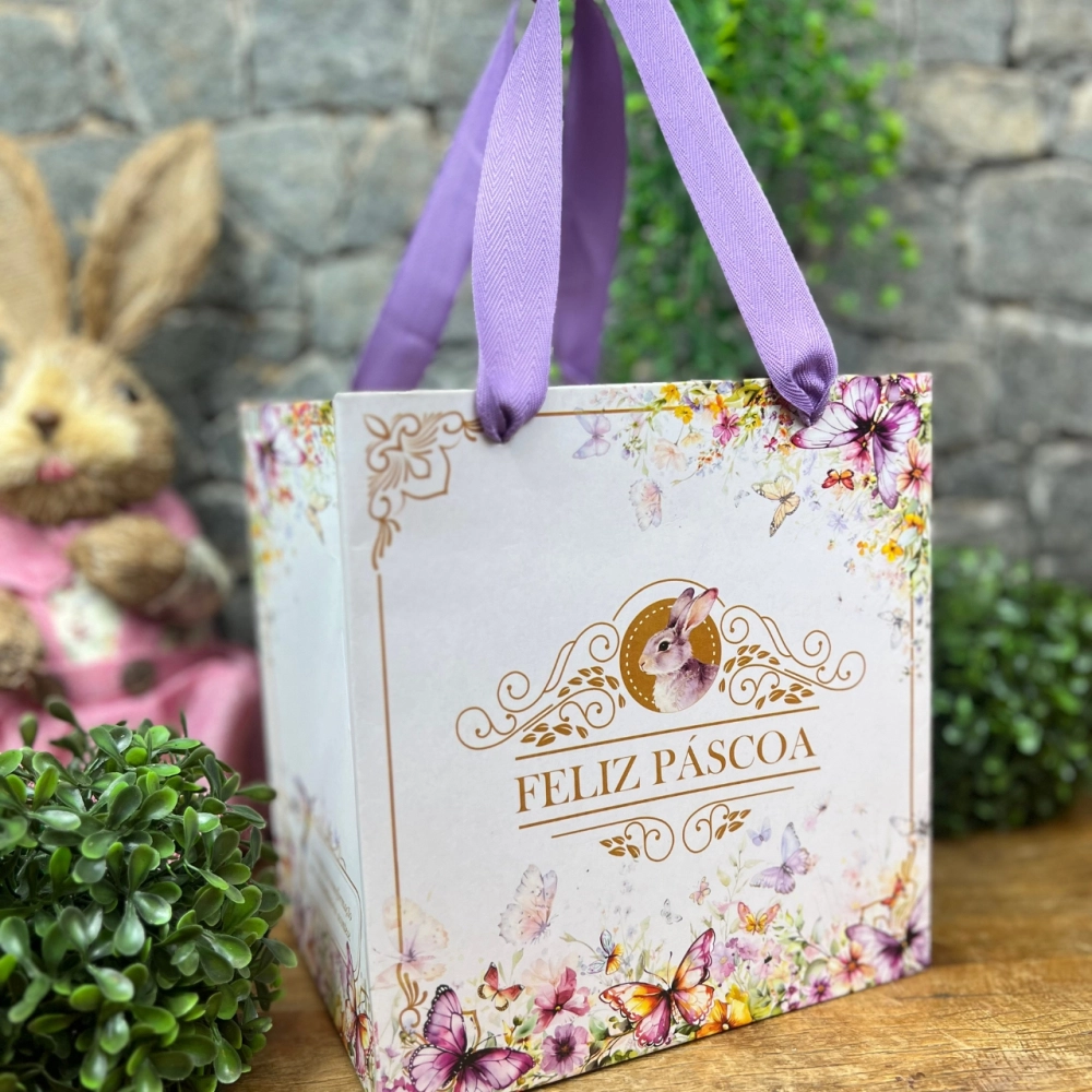 10 Sacolas 18x14 - Coleção Páscoa da Transformação