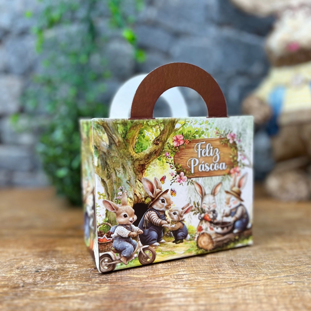 10 Sacolinhas 12x6x10 - Páscoa da Colheita