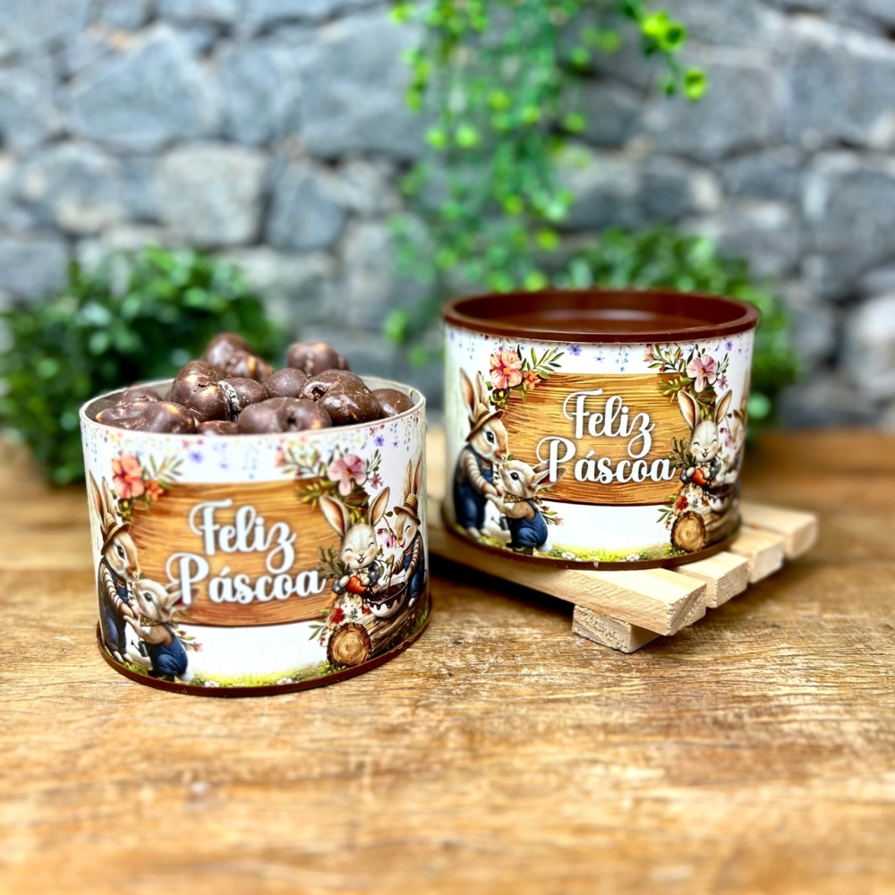 10 Tubolatas 10x6  - Coleção Páscoa da Colheita