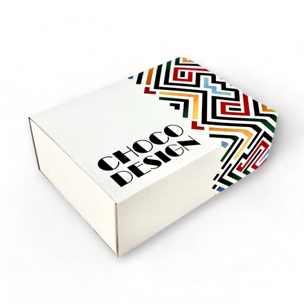 100 Caixas p/ 6 brigadeiros LUXO - PERSONALIZADA