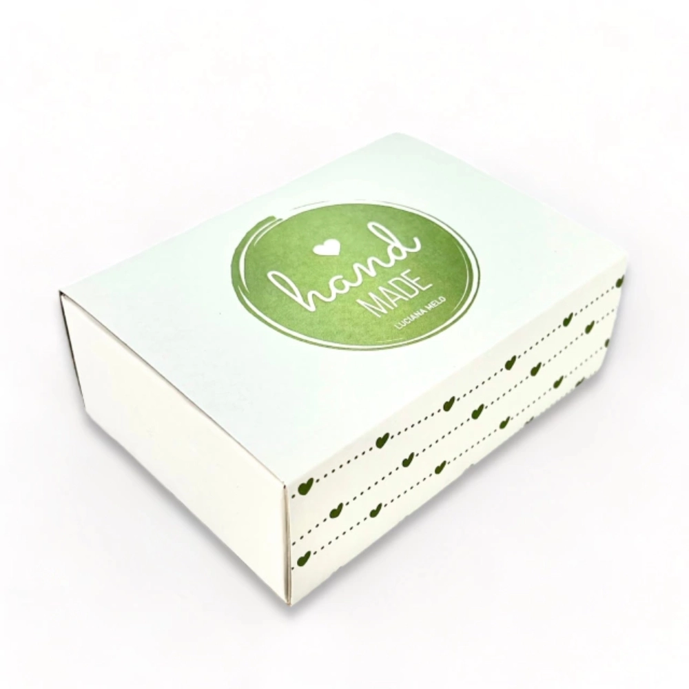 100 Caixas p/ 6 brigadeiros LUXO - PERSONALIZADA