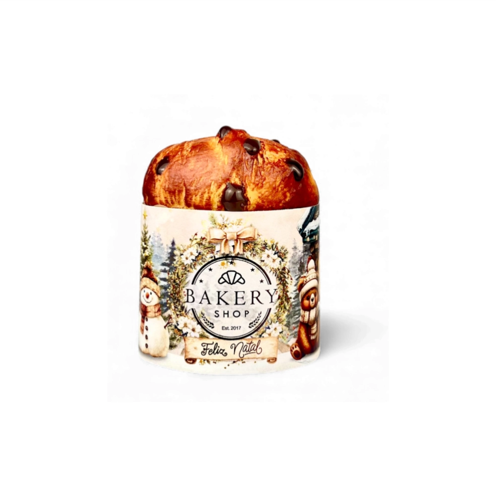 100 Cintas para Panetone de 100g - PERSONALIZADO
