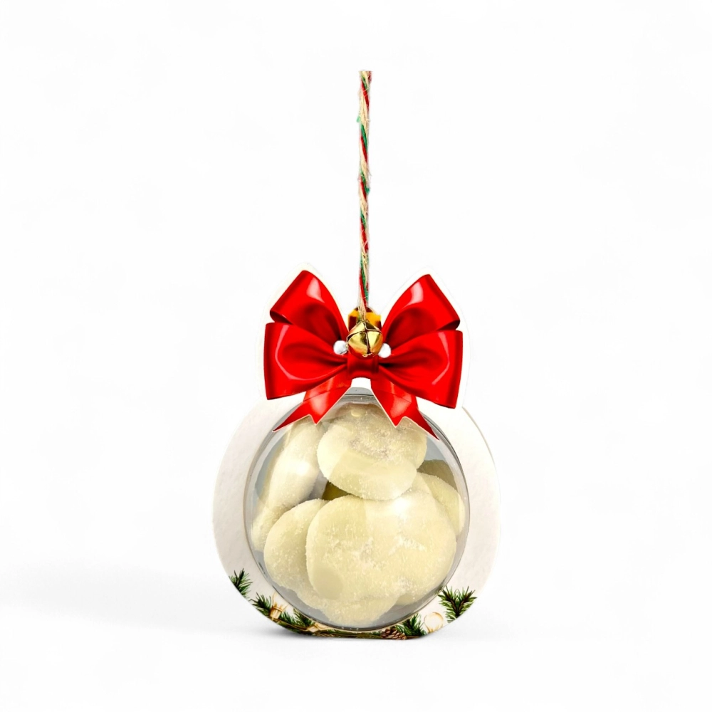 12 Bolinhas Plásticas + Cartela - Coleção Natal em Poesia - Natal 2025