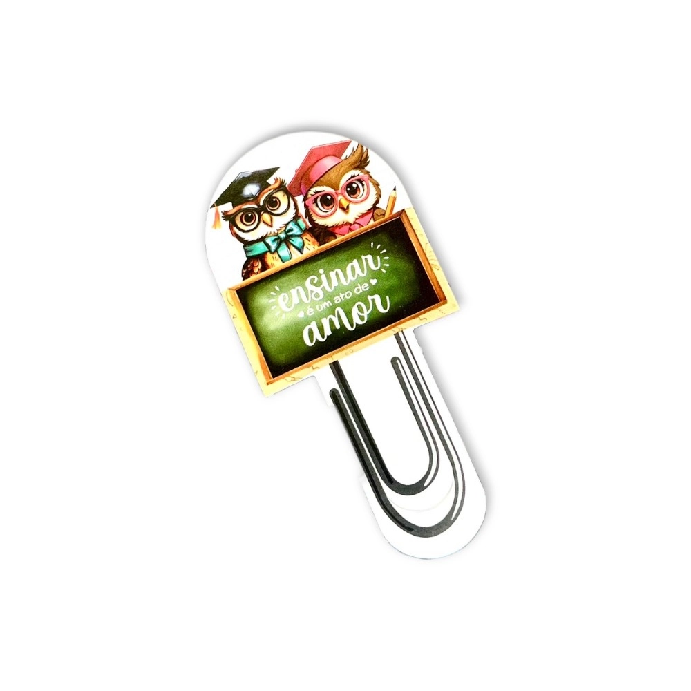 25 Marca Páginas - Dia dos Professores 2025 - Coleção CORUJAS