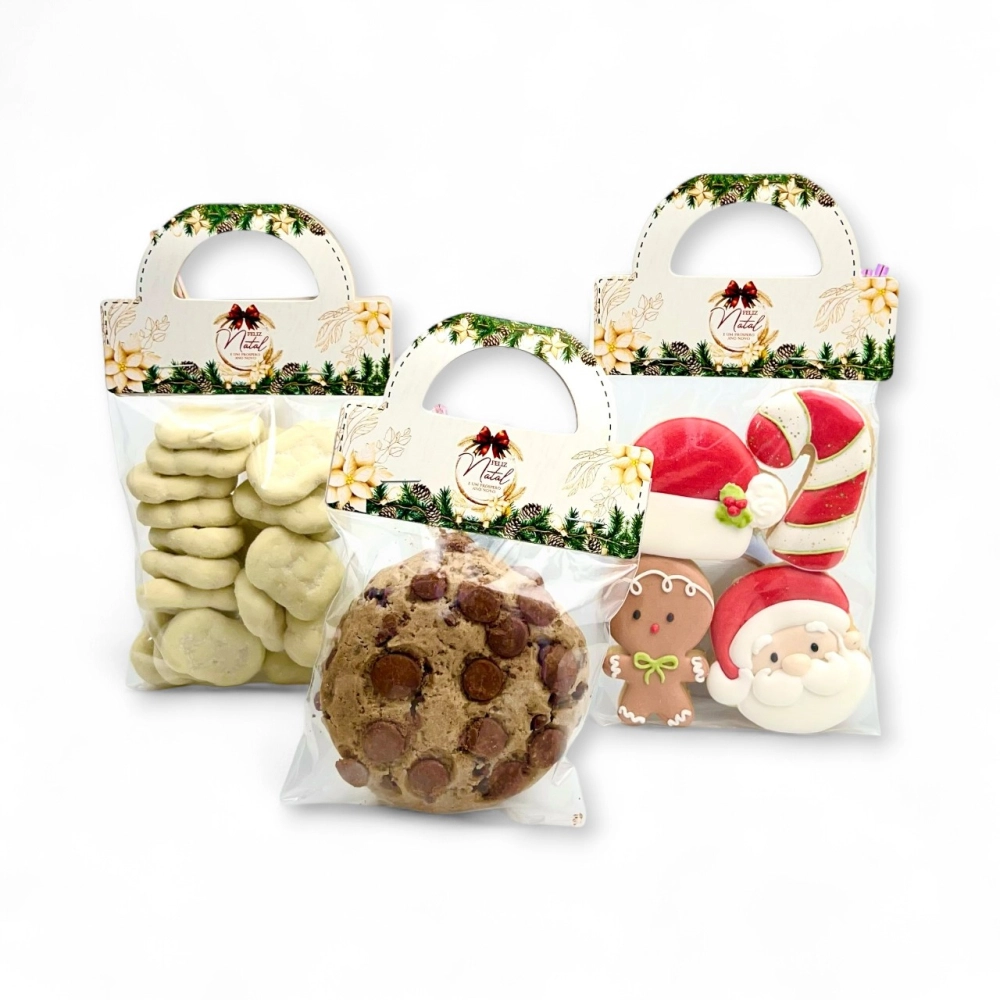 25 Solapas com Saquinhos 10x15 - Coleção Natal em Poesia - Natal 2025